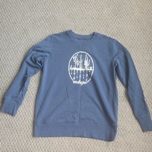 Wrangler Women's Crewneck Sweater in Slate Blue